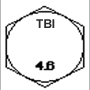 4.6 grade identification marking